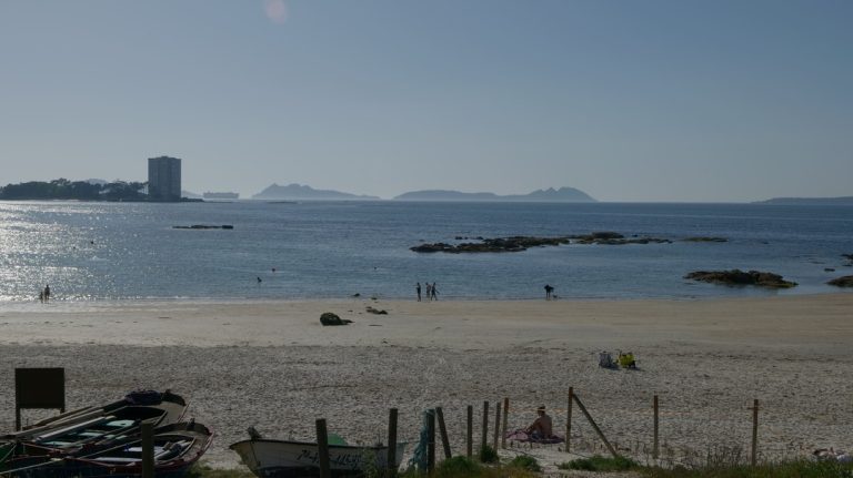 Playa pet friendly A Calzoa Vigo