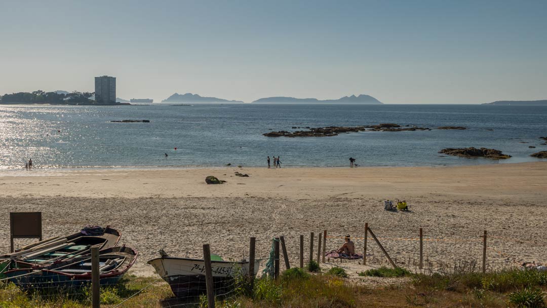 Playa pet friendly A Calzoa Vigo